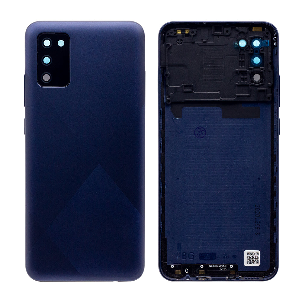 Samsung Galaxy A02s A025F Back Cover With Lens Blue OEM