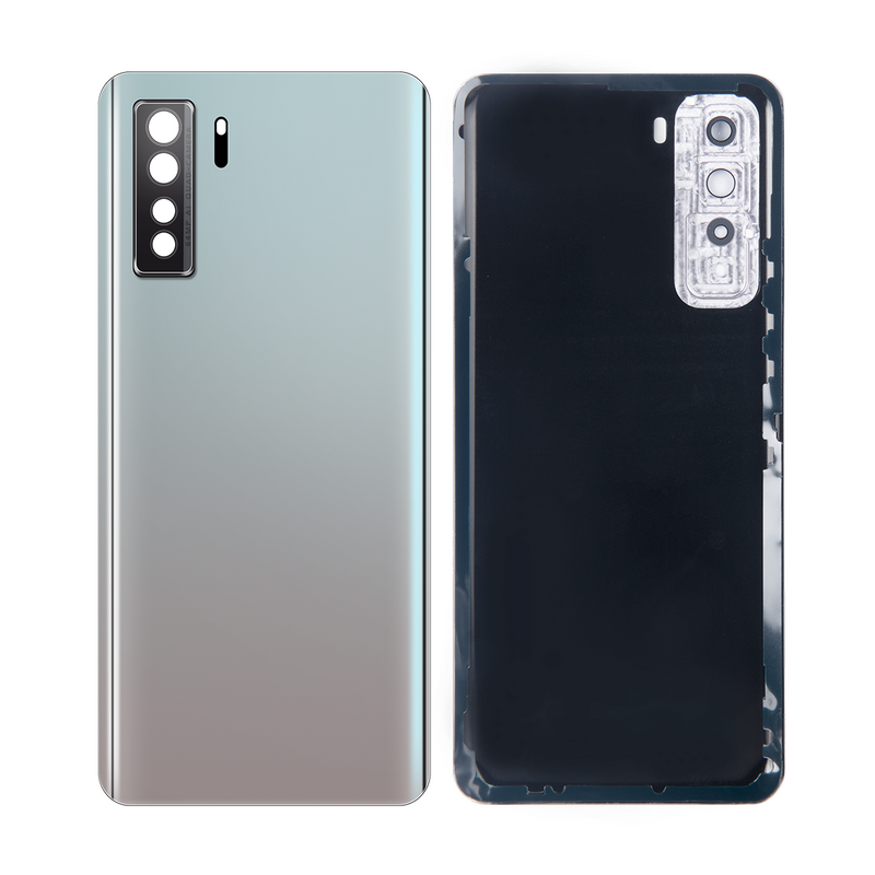 Huawei P40 Lite 5G CND-N29A Back Cover Silver With Lens (OEM)