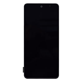 Samsung Galaxy M31s M317F Display And Digitizer With Frame Black Service Pack