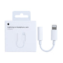 Apple Lightning To 3.5mm Jack Adapter 5cm White (MMX62ZM/A)