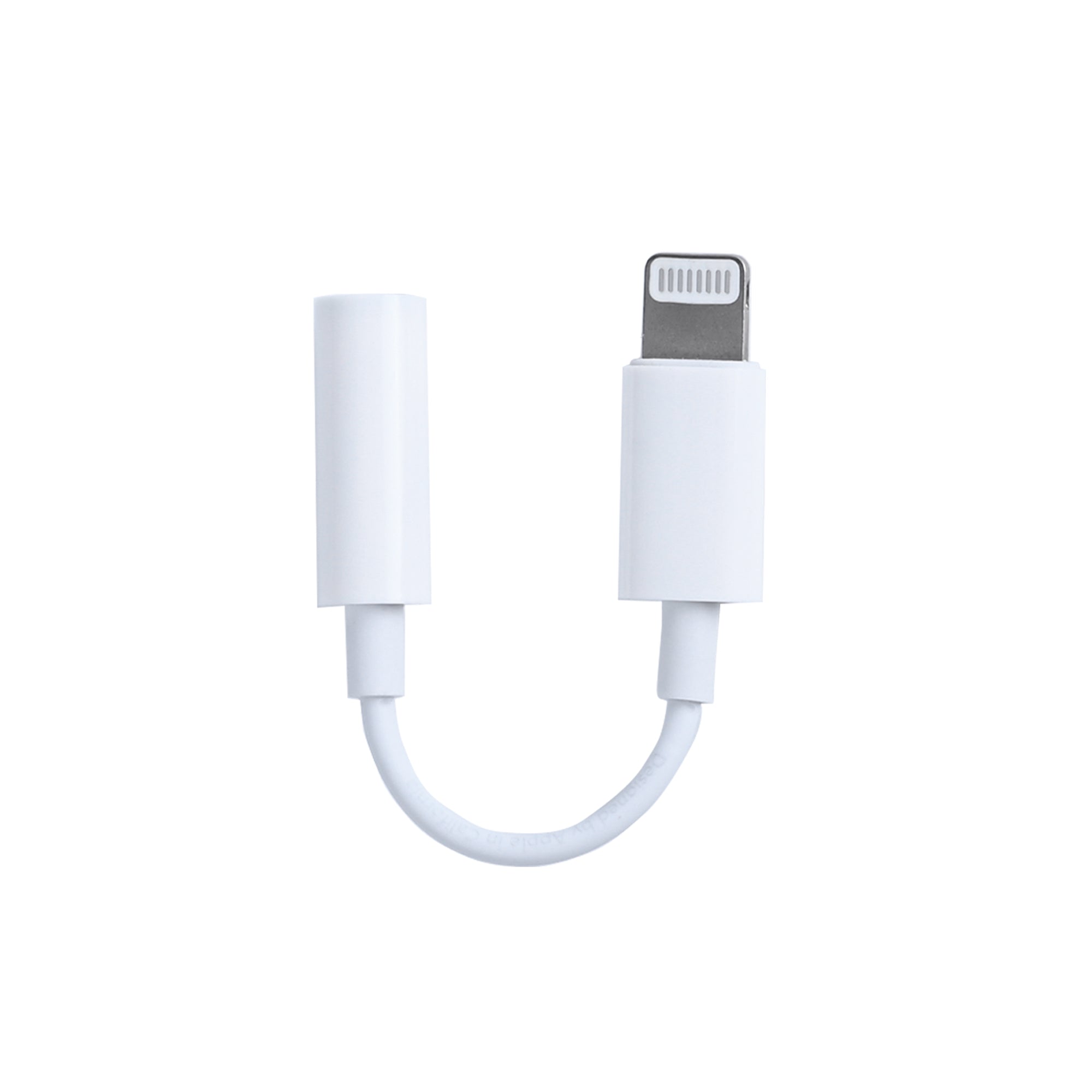 Apple Adapter MMX62ZM/A Lightning To 3.5mm Jack Adapter 5cm White