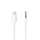 Apple MXK22ZM/A  Lightning To 3.5mm Jack Cable 120cm White Original Retail Box
