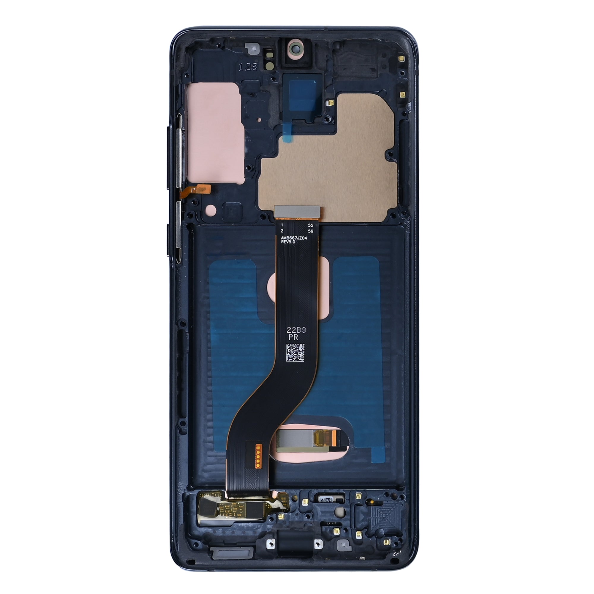 Samsung Galaxy S20 Plus G985F, S20 Plus 5G G986F Display And Digitizer With Frame Black Soft-OLED