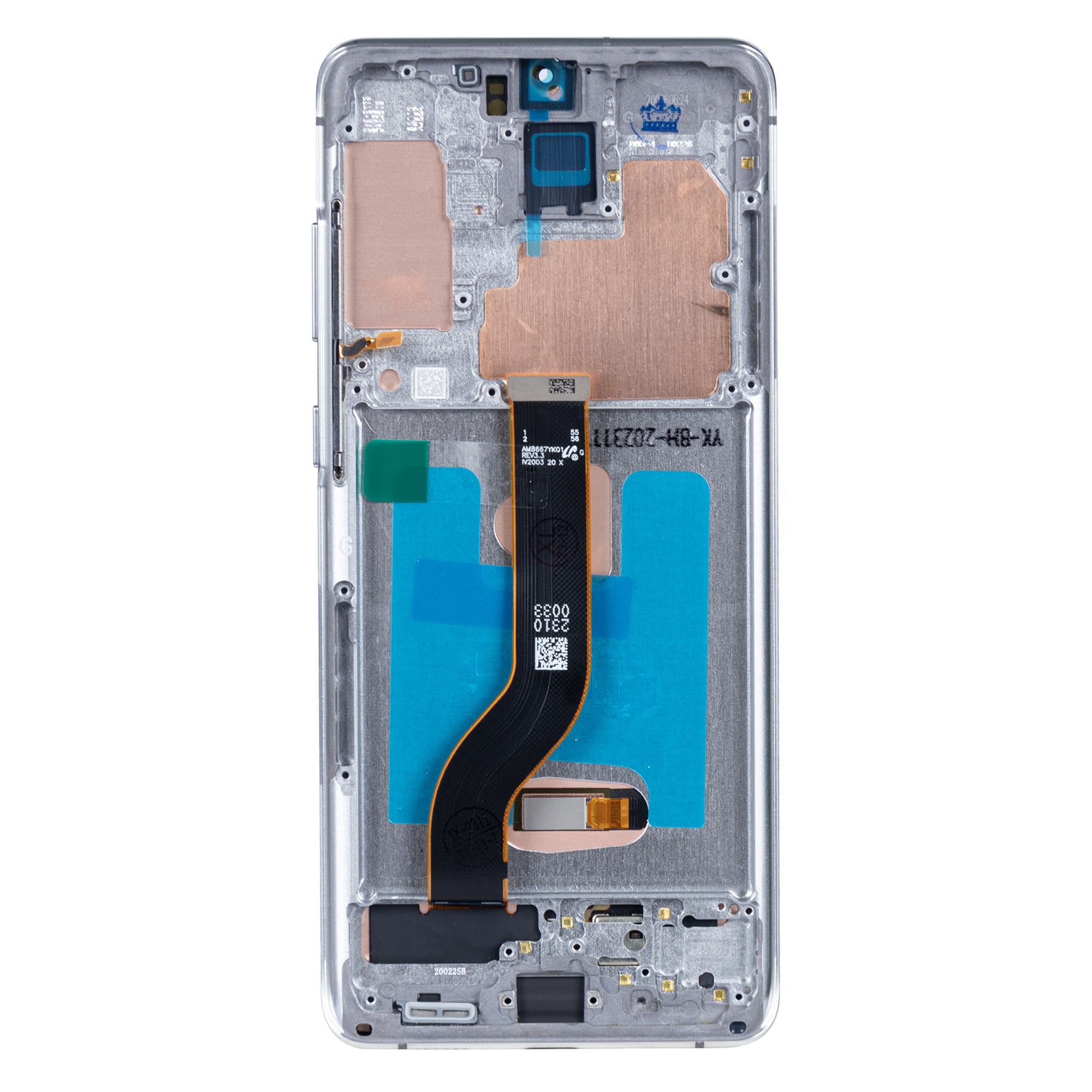 Samsung Galaxy S20 Plus G985F, S20 Plus 5G G986F Display And Digitizer With Frame White Soft-OLED