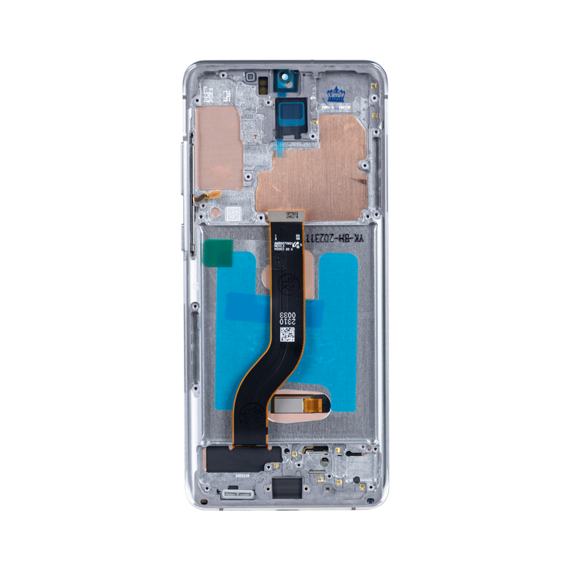 Samsung Galaxy S20 Plus G985F, S20 Plus 5G G986F Display And Digitizer With Frame White Soft-OLED