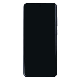 Samsung Galaxy S20 Ultra G988B Display And Digitizer With Frame Cosmic Black Soft-OLED