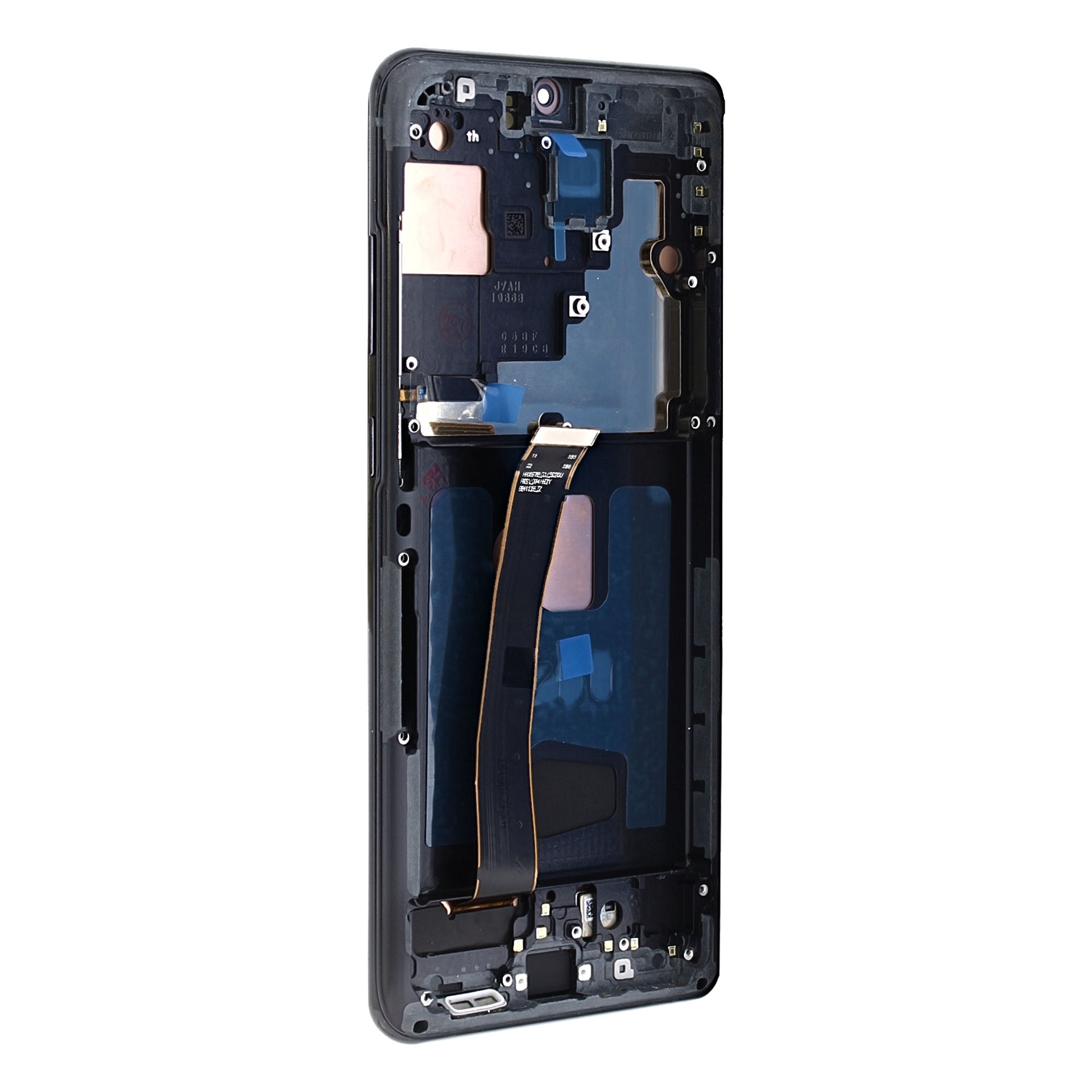 Samsung Galaxy S20 Ultra G988B Display And Digitizer With Frame Cosmic Black Soft-OLED