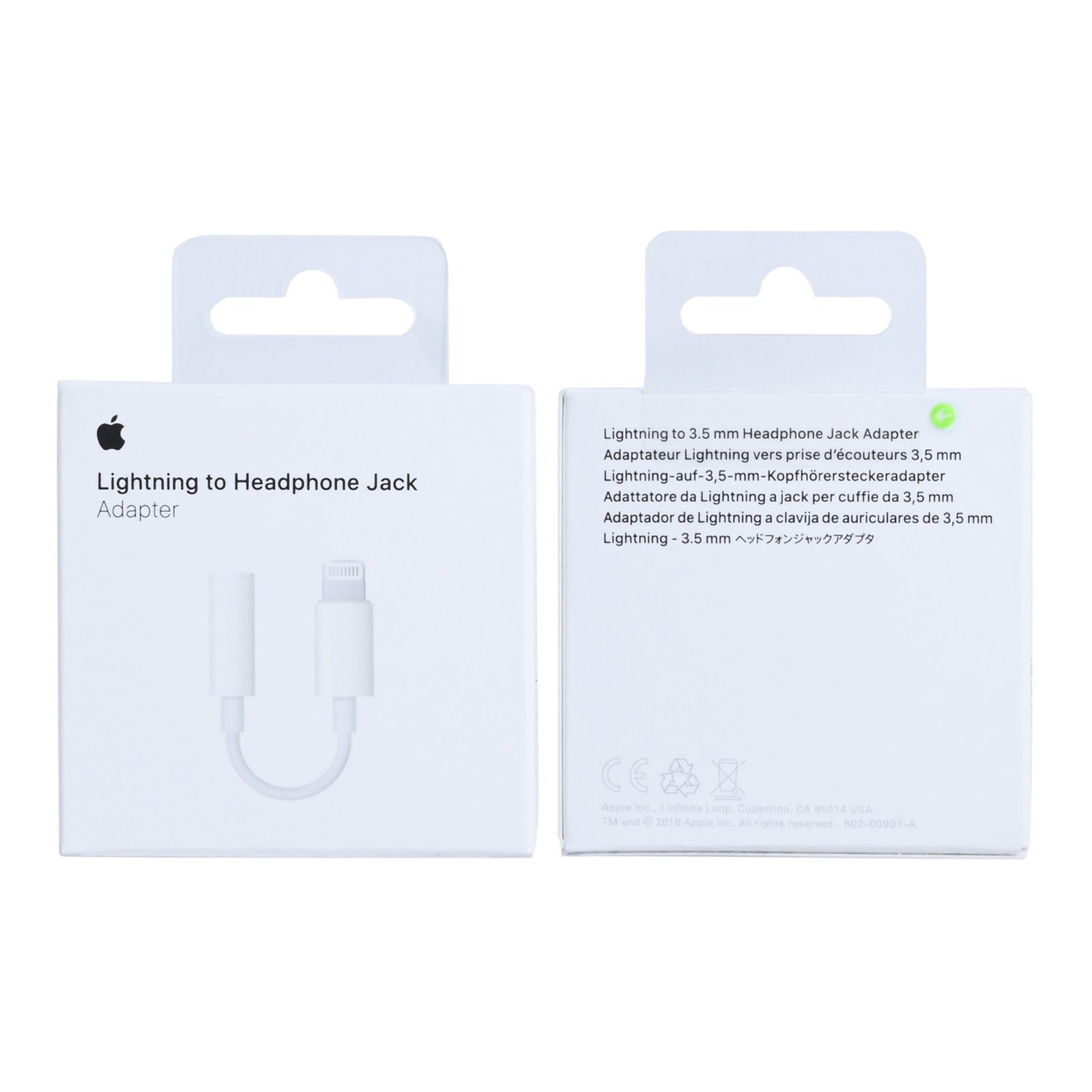 Apple Adapter MU7E2ZM/A USB-C To 3.5mm Audio Port White