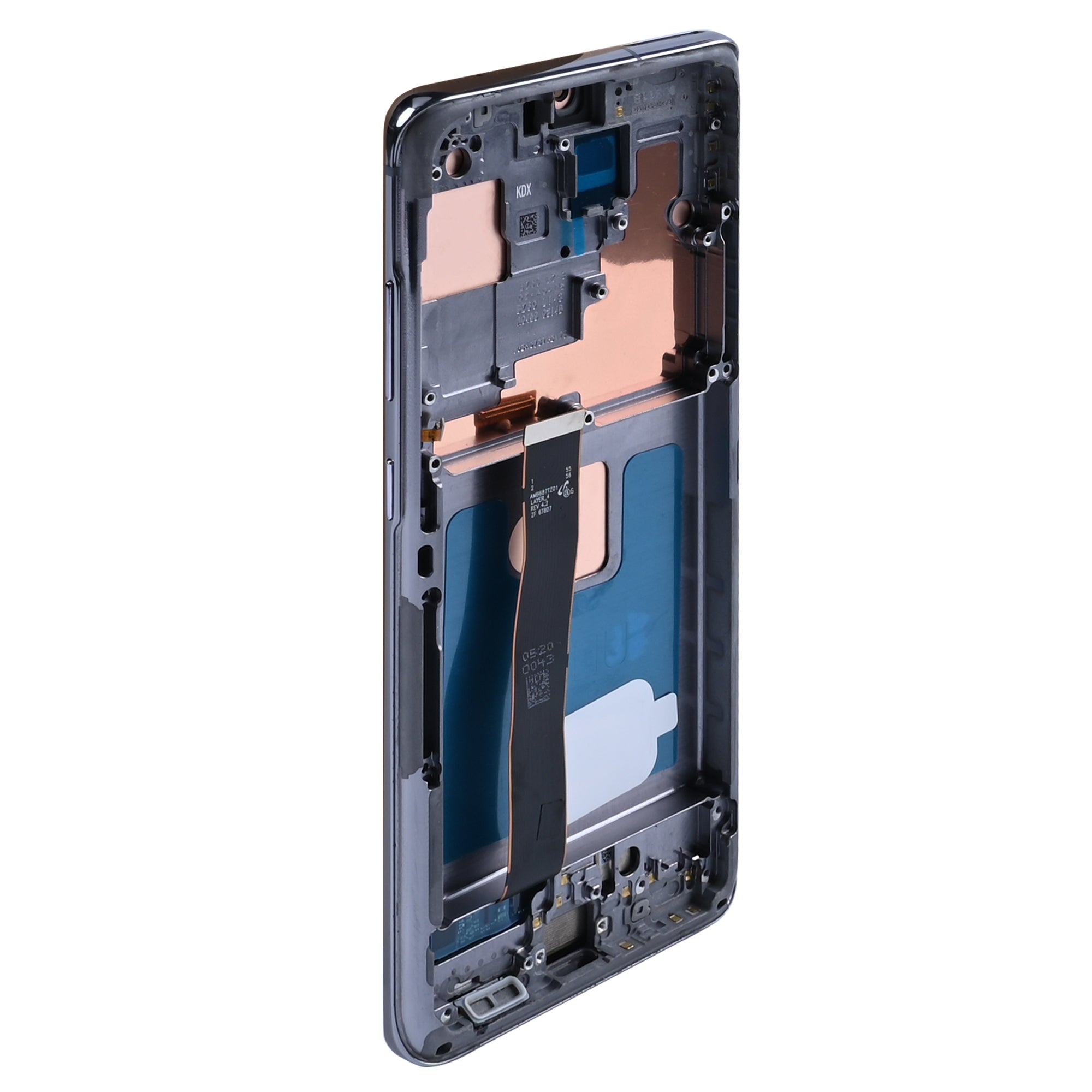 Samsung Galaxy S20 Ultra G988B Display And Digitizer With Frame Cosmic Grey Soft-OLED