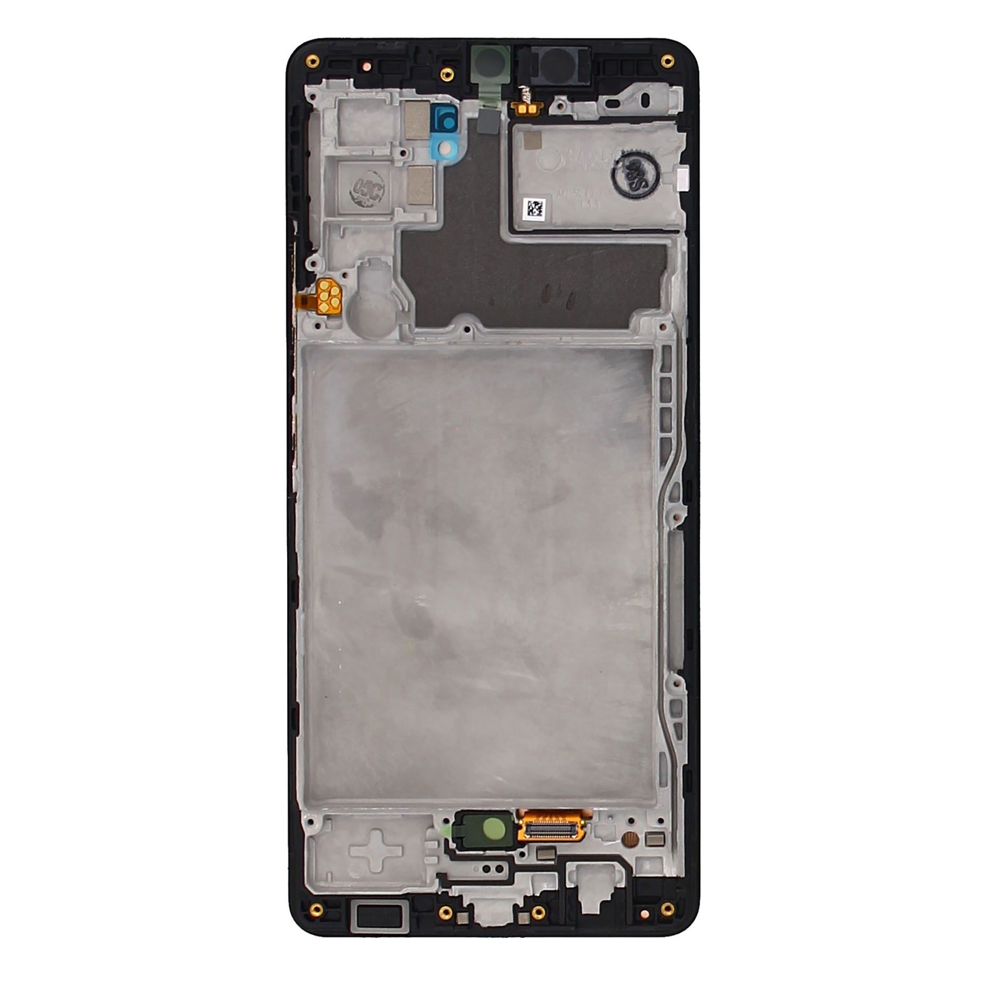 Samsung Galaxy A42 5G A426B Display And Digitizer With Frame Prism Dot Black Service Pack