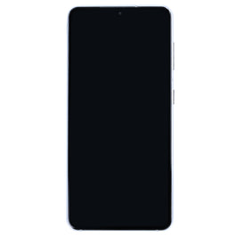 Samsung Galaxy S21 G991B Display And Digitizer With Frame Phantom White Soft-OLED