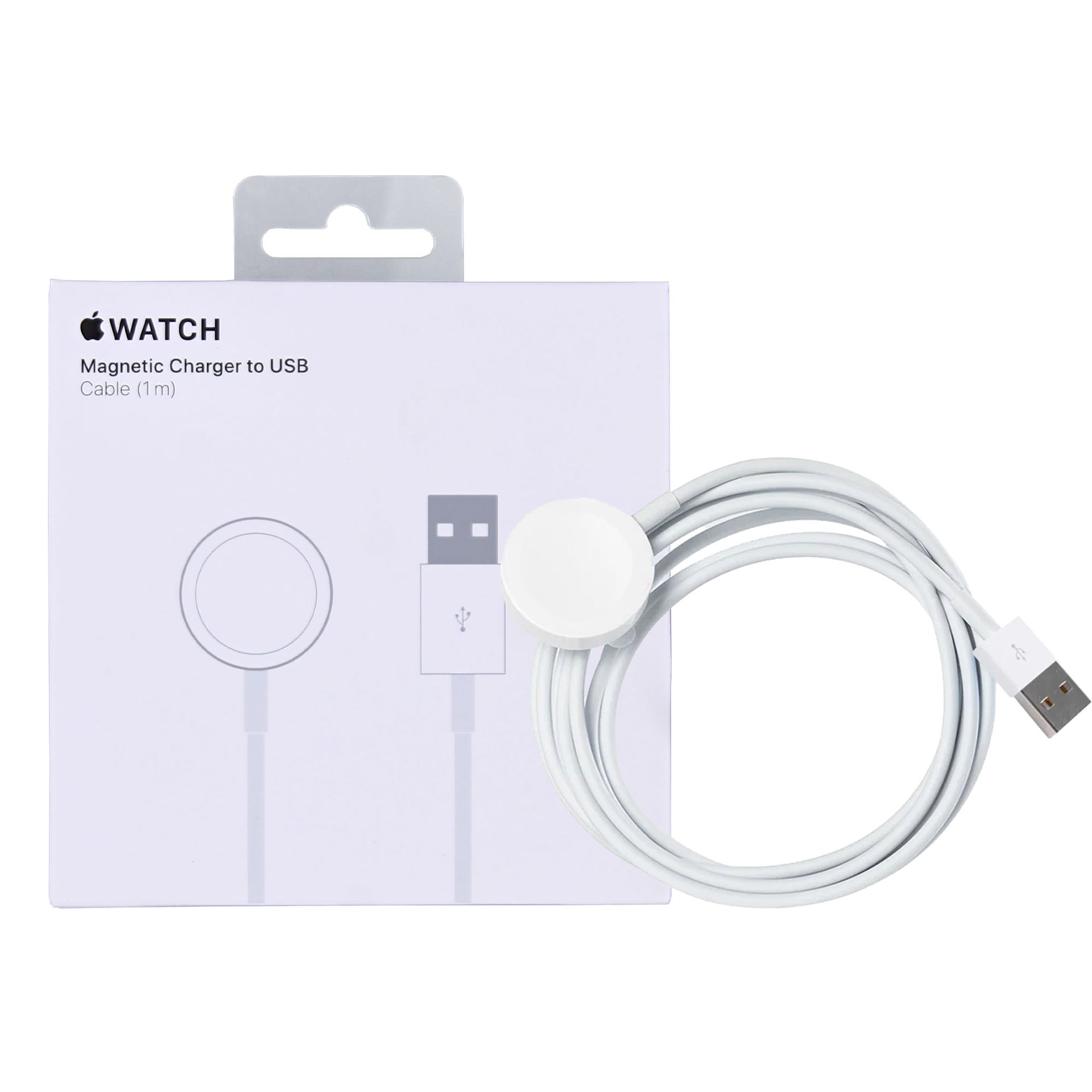 Apple MX2E2ZM/A Watch USB-A To Magnetic Charging Cable 100cm White Original Retail Box