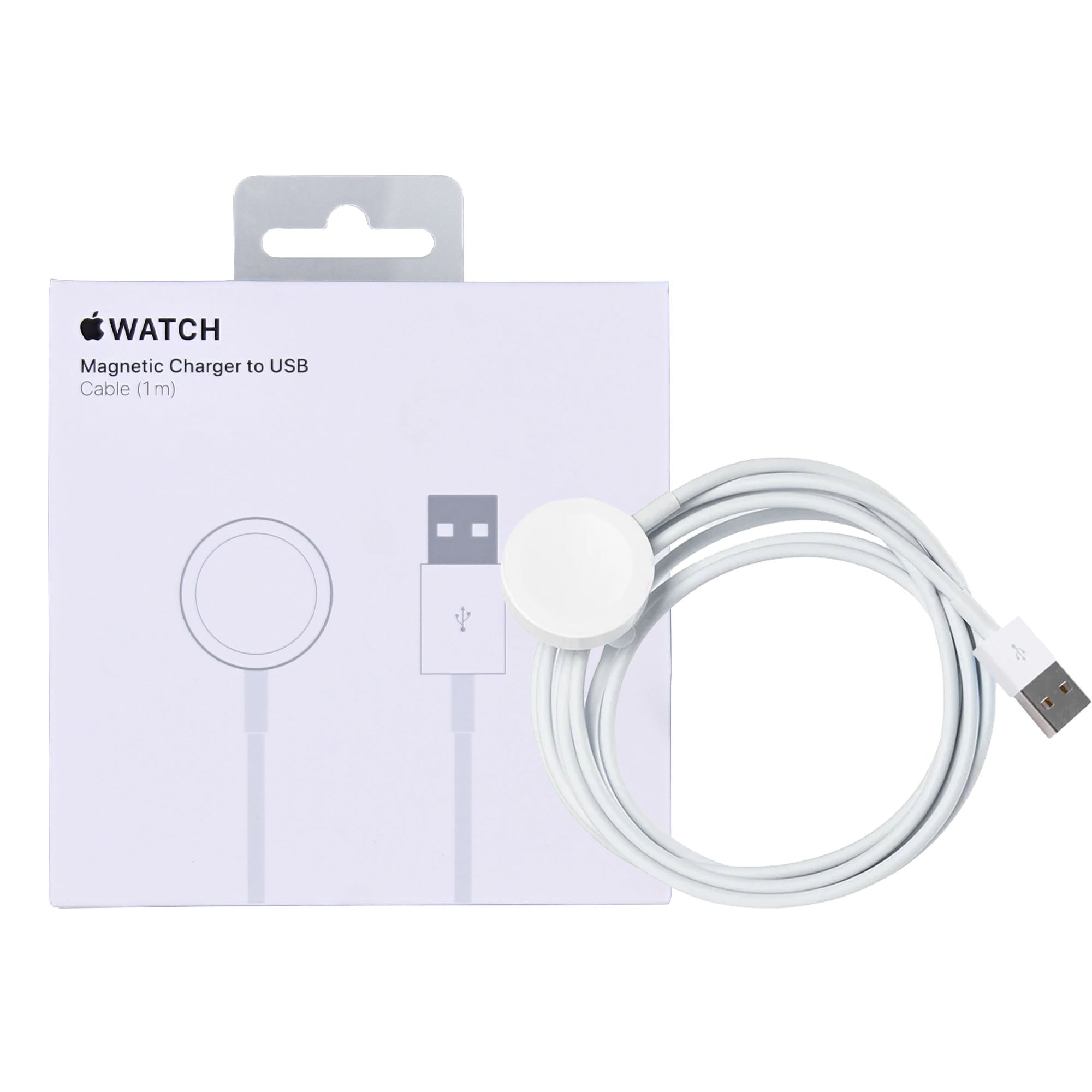 Apple MX2E2ZM/A Watch USB-A To Magnetic Charging Cable 100cm White Original Retail Box