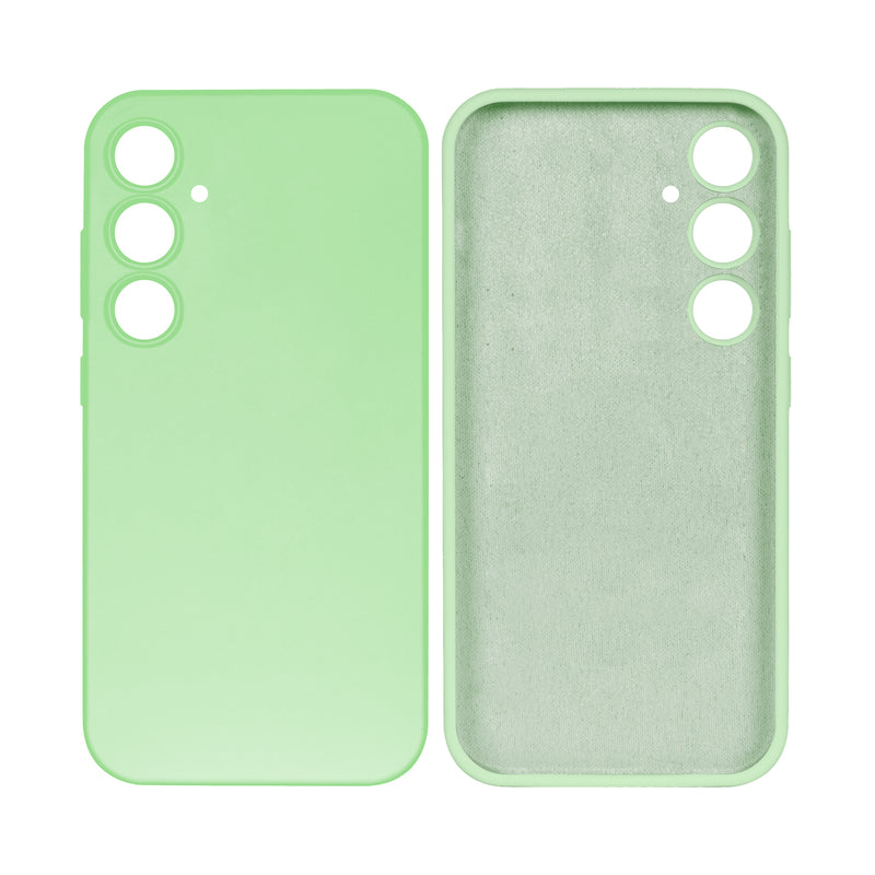 Rixus Soft TPU Phone Case For Samsung Galaxy S24 Matcha