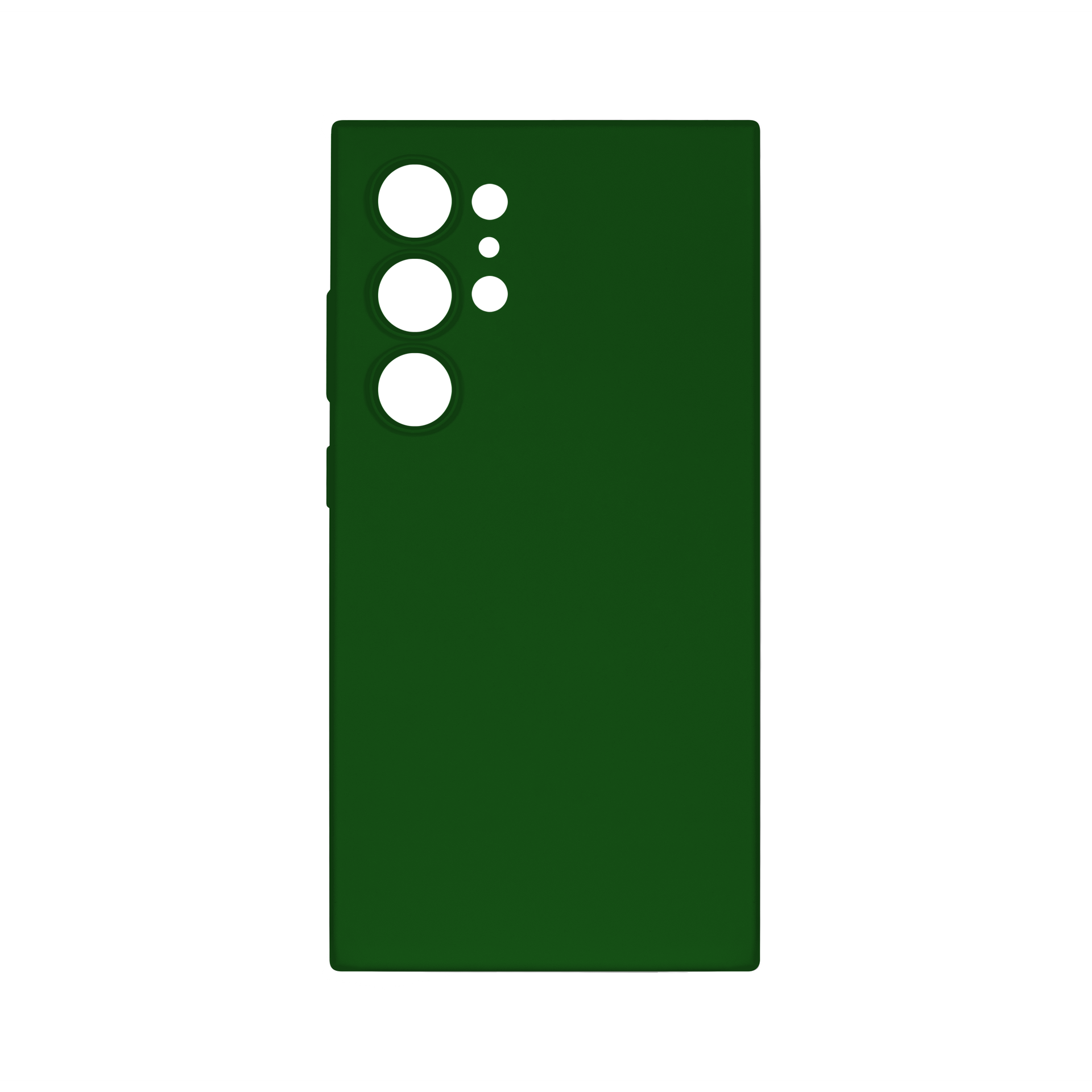 Rixus Soft TPU Phone Case For Samsung Galaxy S24 Ultra Dark Green