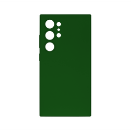 Rixus Soft TPU Phone Case For Samsung Galaxy S24 Ultra Dark Green