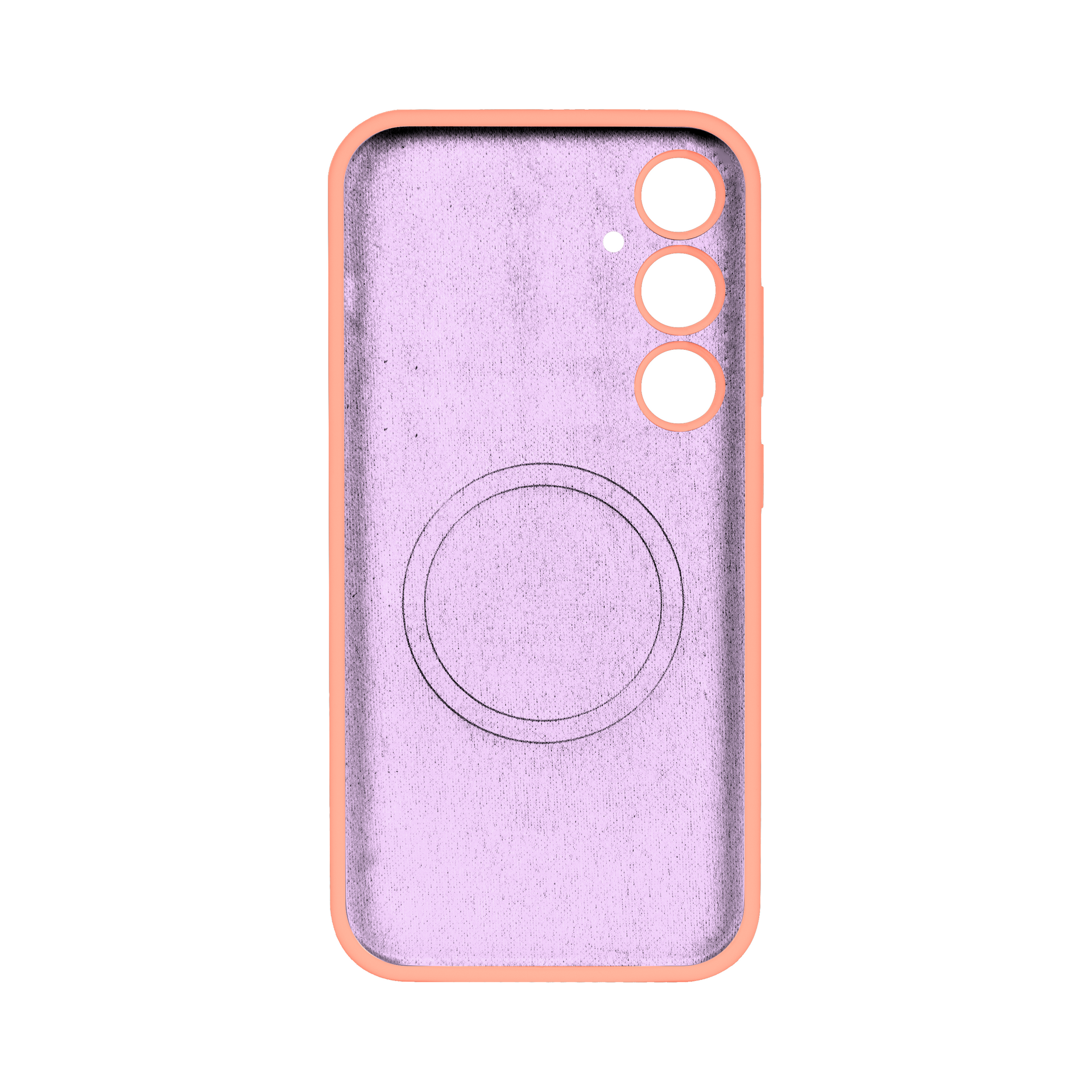 Rixus Soft TPU Phone Case With MagSafe Compatible For Samsung Galaxy S24 Pink