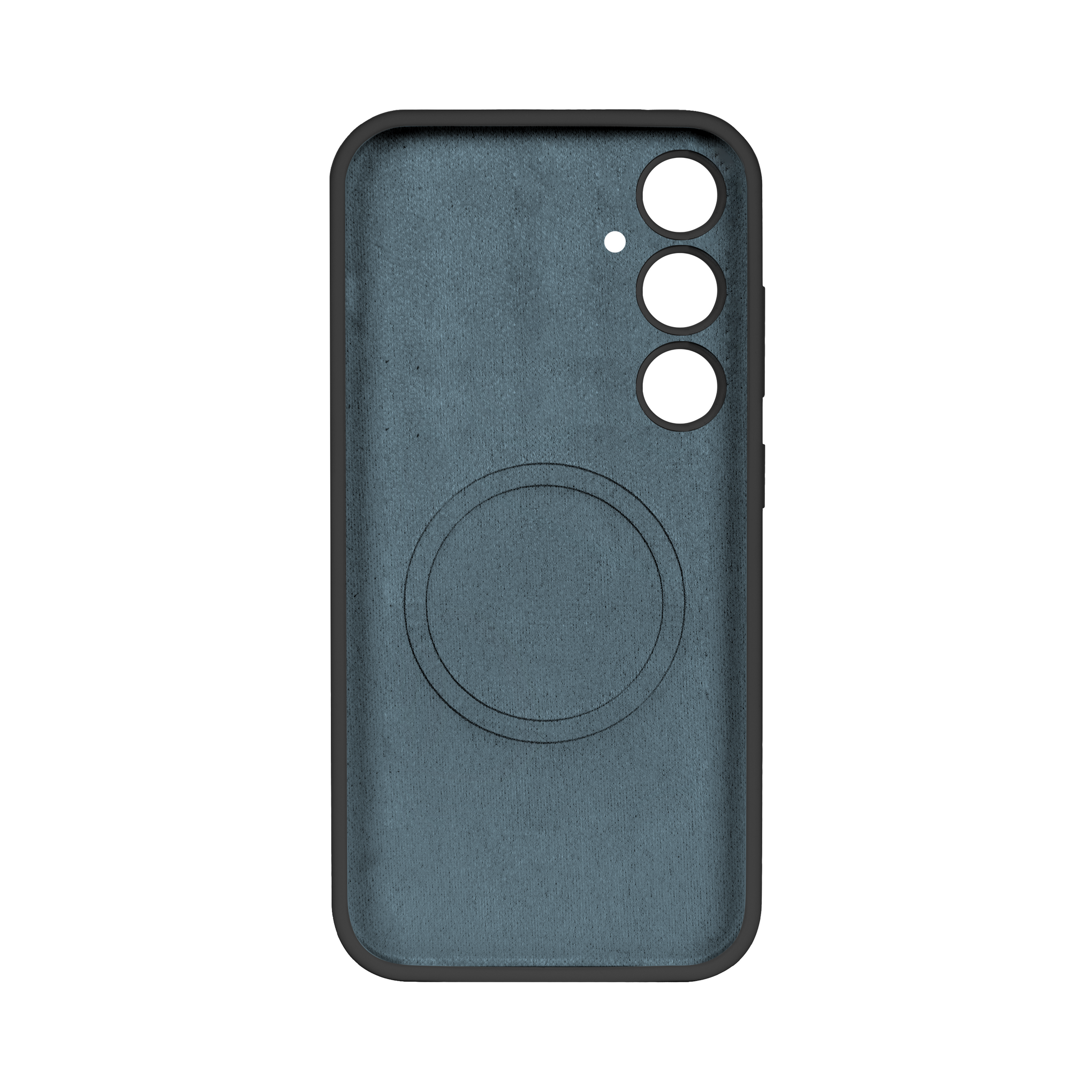 Rixus Soft TPU Phone Case With MagSafe Compatible For Samsung Galaxy S24 Black