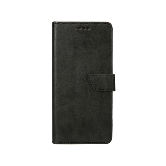 Rixus Bookcase For Samsung Galaxy A7 (2018) Black