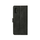 Rixus Bookcase For Samsung Galaxy A7 (2018) Black