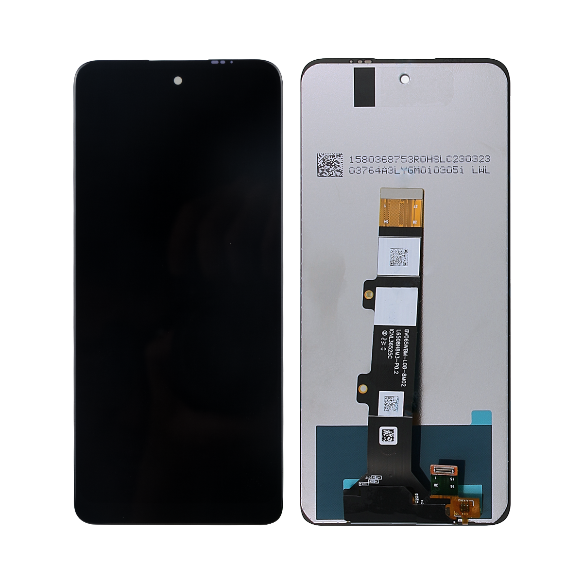 Motorola Moto E32s Display And Digitizer Without Frame Black OEM