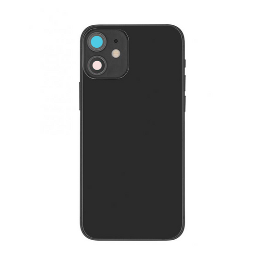 For Apple iPhone 12 Housing With Small Parts Black OEM