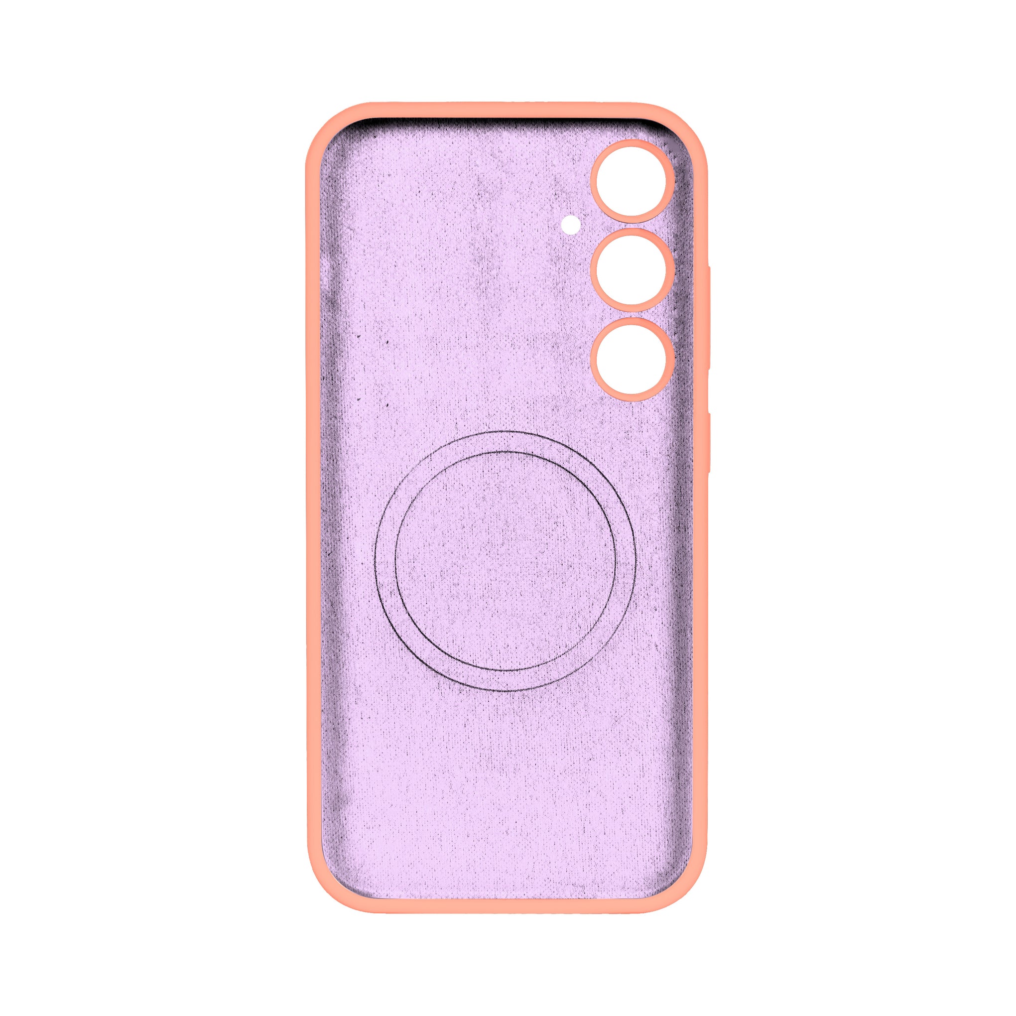 Rixus Soft TPU Phone Case With MagSafe Compatible For Samsung Galaxy S24 Plus Pink