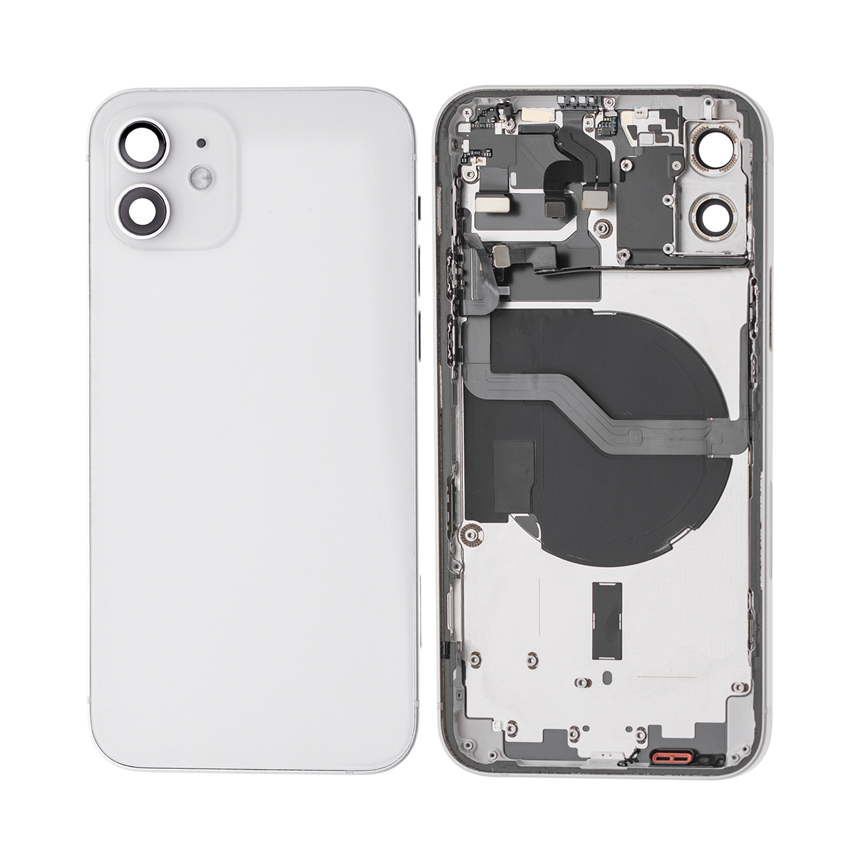 For Apple iPhone 12 Housing With Small Parts White OEM