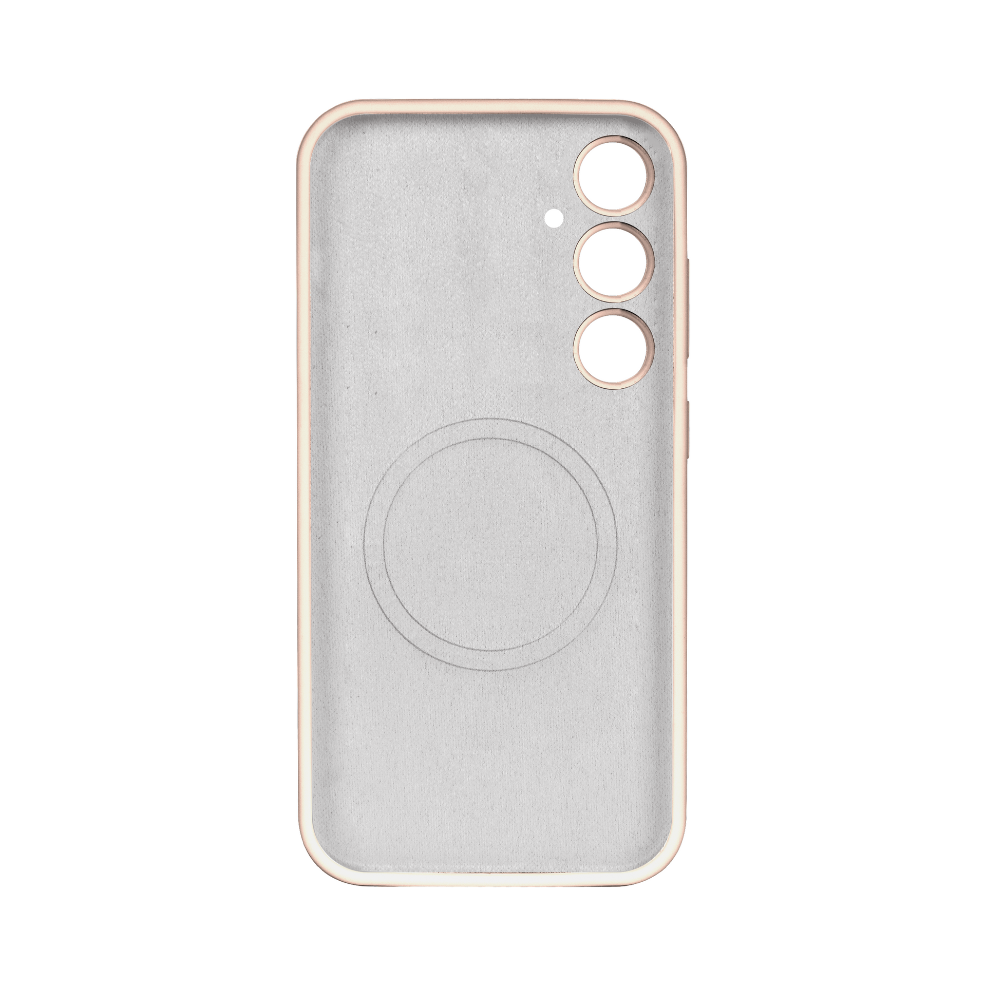 Rixus Soft TPU Phone Case With MagSafe Compatible For Samsung Galaxy S24 Plus Gold