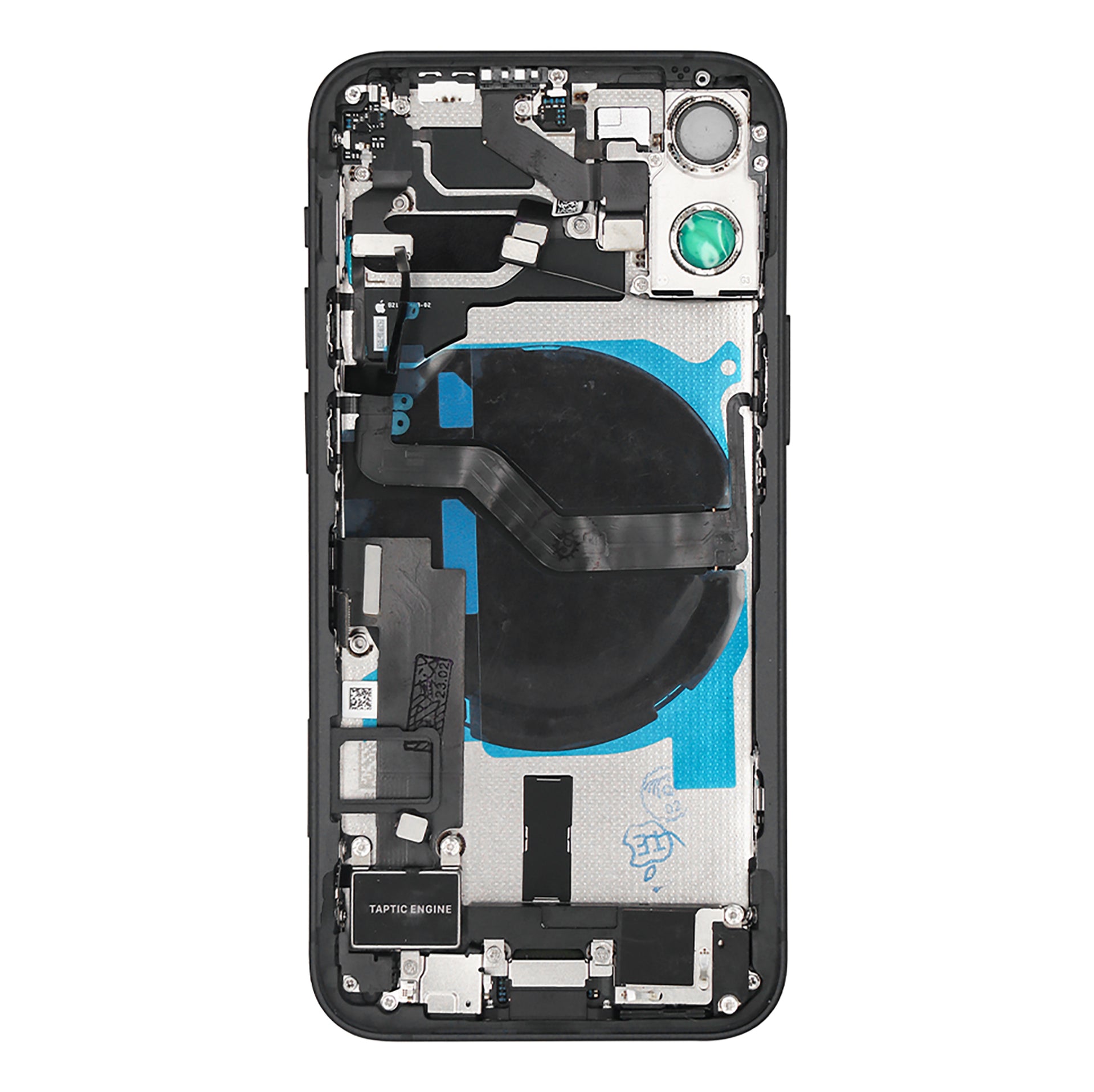 For Apple iPhone 12 Mini Housing With Small Parts Black OEM