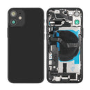 For Apple iPhone 12 Mini Housing With Small Parts Black OEM