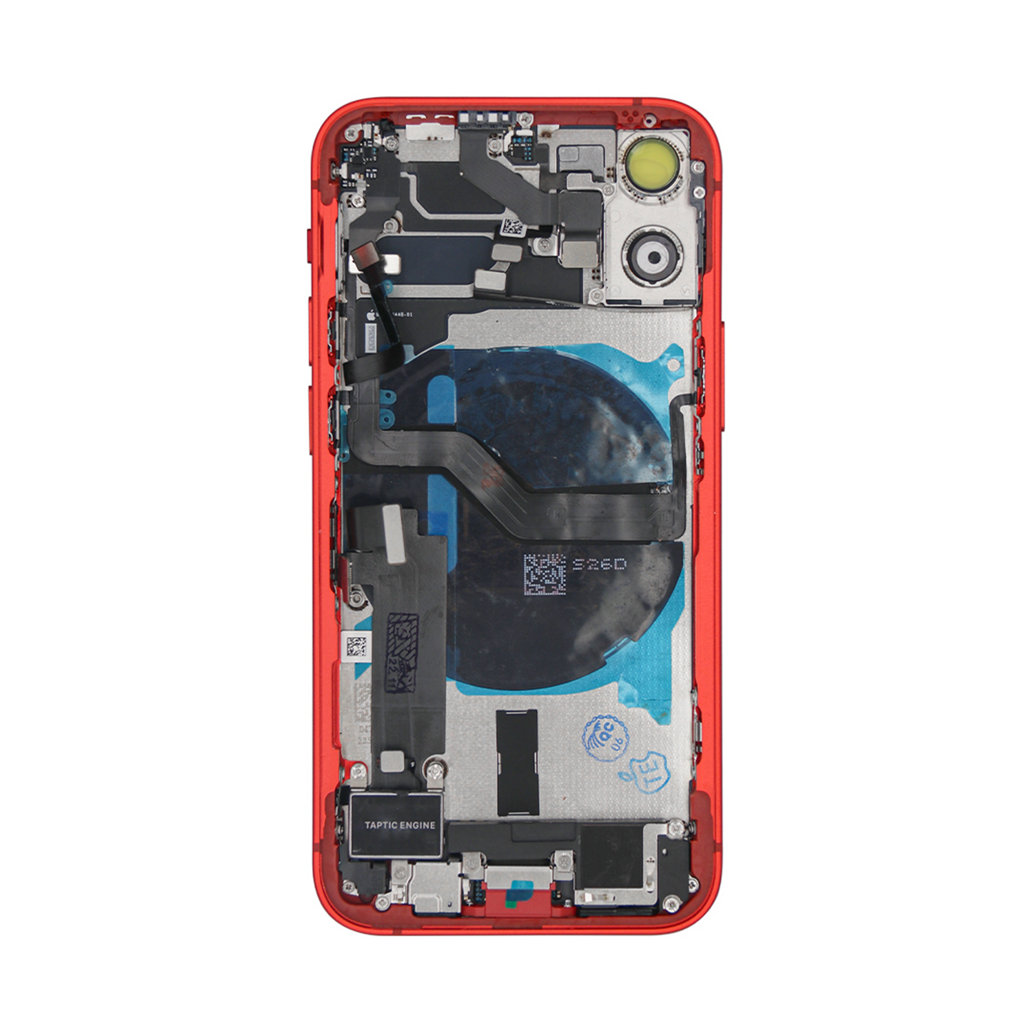 For Apple iPhone 12 Mini Housing With Small Parts Red OEM