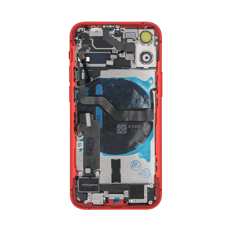 For iPhone 12 Mini Complete Housing incl. All Small Parts Without Battery & Back Camera RED