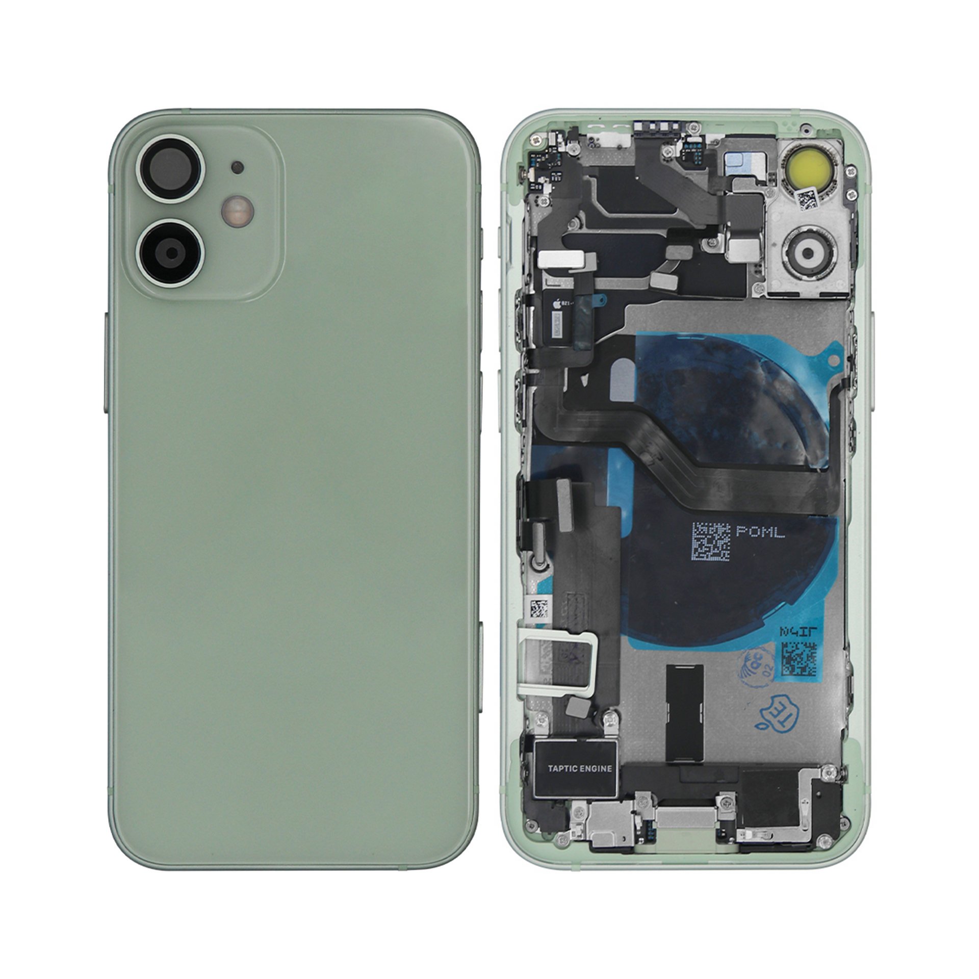 For Apple iPhone 12 Mini Housing With Small Parts Green OEM