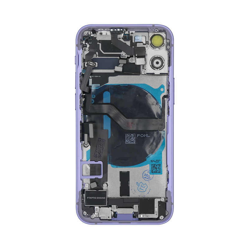 For iPhone 12 Mini Complete Housing incl. All Small Parts Without Battery & Back Camera Purple