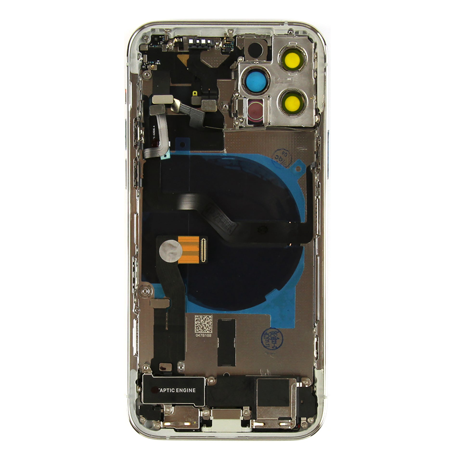 For Apple iPhone 12 Pro Housing With Small Parts Silver OEM