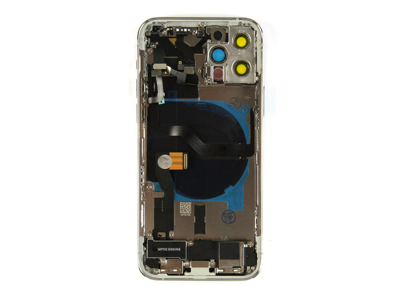 For iPhone 12 Pro Complete Housing incl. All Small Parts Without Battery & Back Camera Silver