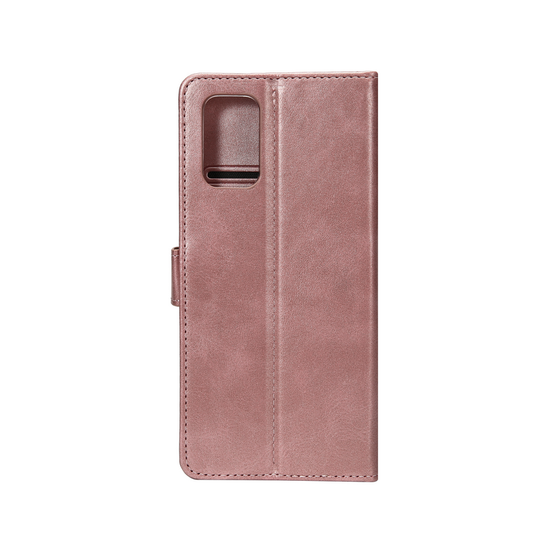 Rixus Bookcase For Samsung Galaxy A72 4G Pink