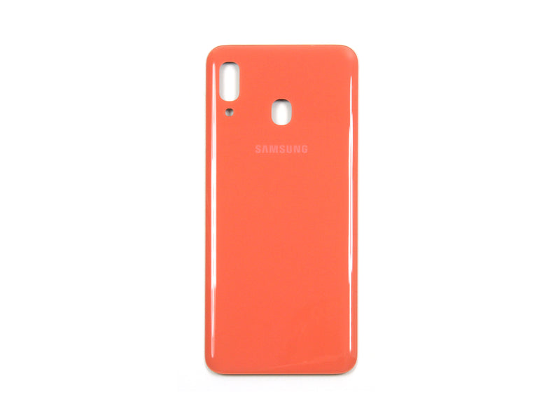 Samsung Galaxy A20 A205F Back Cover Red Without Lens (OEM)