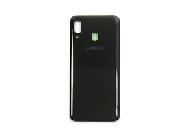 Samsung Galaxy A20 A205F Back Cover Without Lens Black OEM