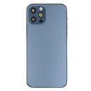 For Apple iPhone 12 Pro Housing With Small Parts Blue OEM
