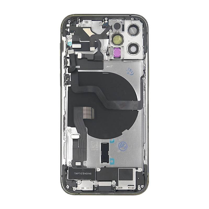 For iPhone 12 Pro Complete Housing incl. All Small Parts Without Battery & Back Camera Pacific Blue