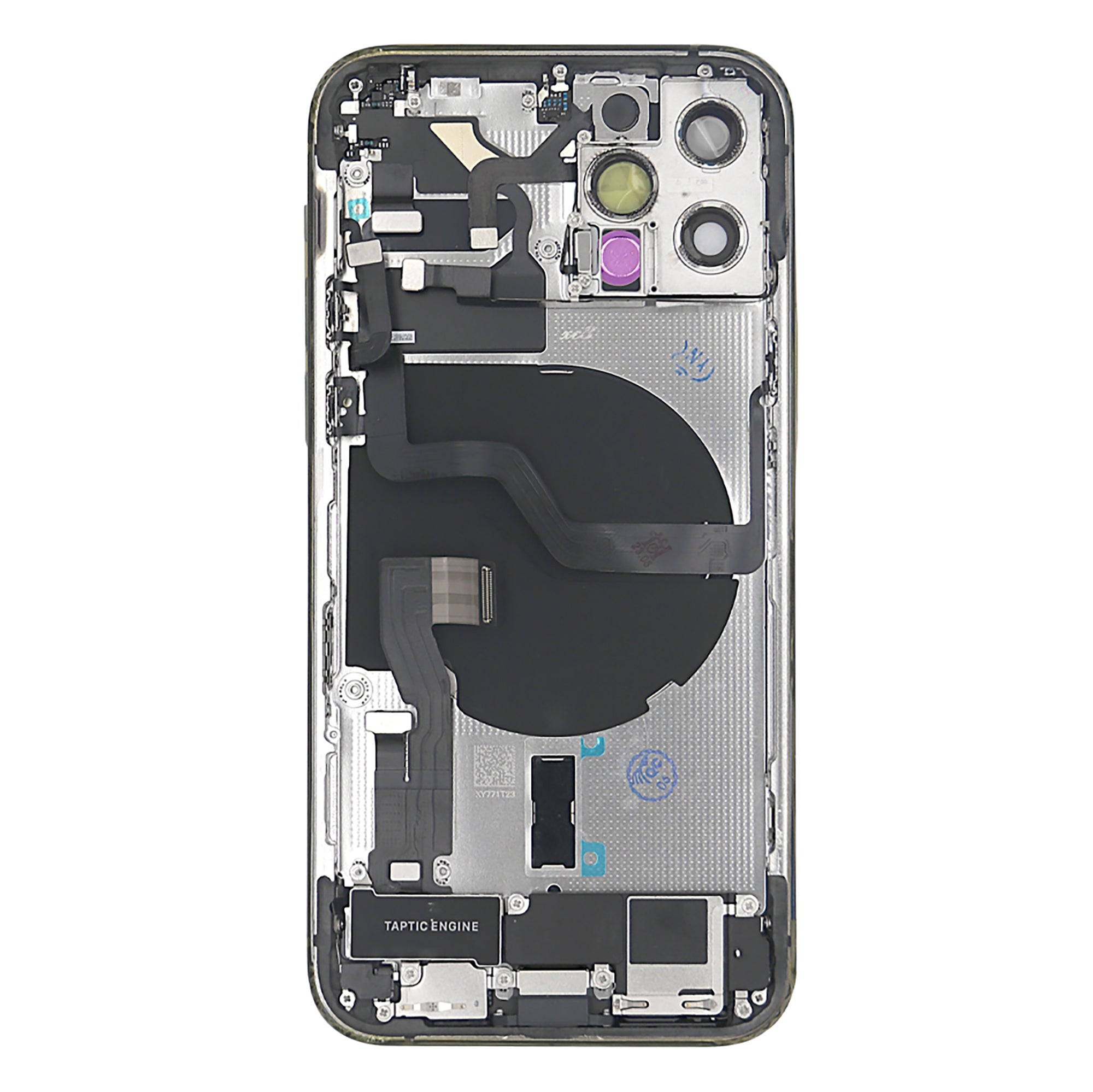 For Apple iPhone 12 Pro Housing With Small Parts Blue OEM