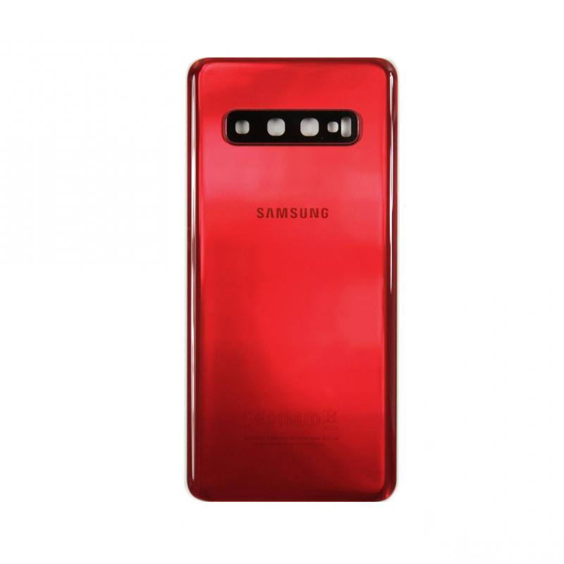 Samsung Galaxy S10 G973F Back Cover Cardinal Red With Lens (OEM)