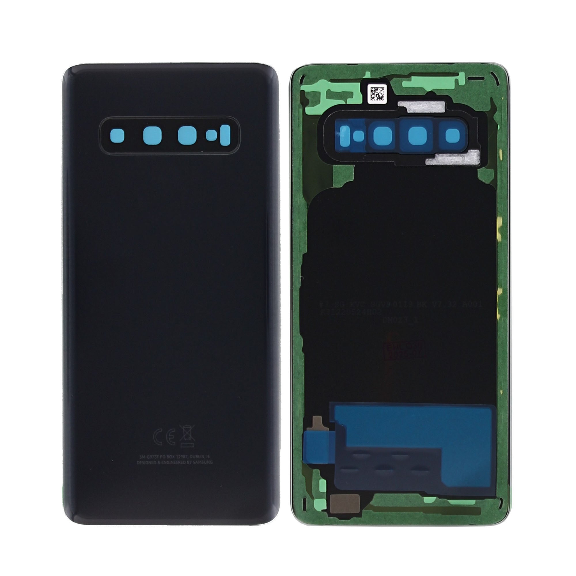 Samsung Galaxy S10 G973F Back Cover With Lens Prism Black OEM