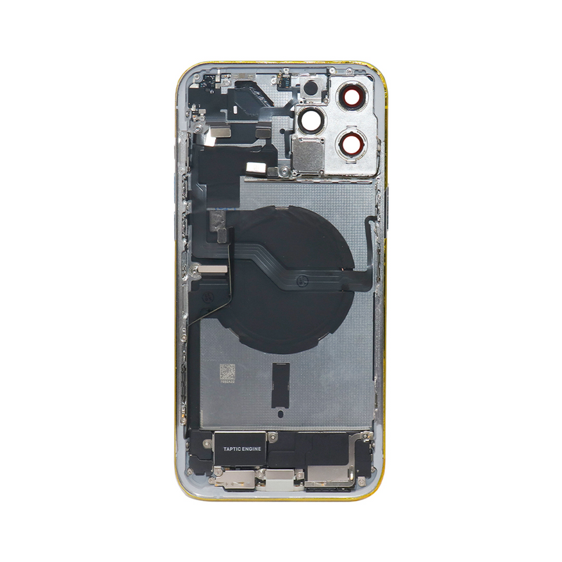 For iPhone 12 Pro Max Complete Housing incl. All Small Parts Without Battery & Back Camera Silver