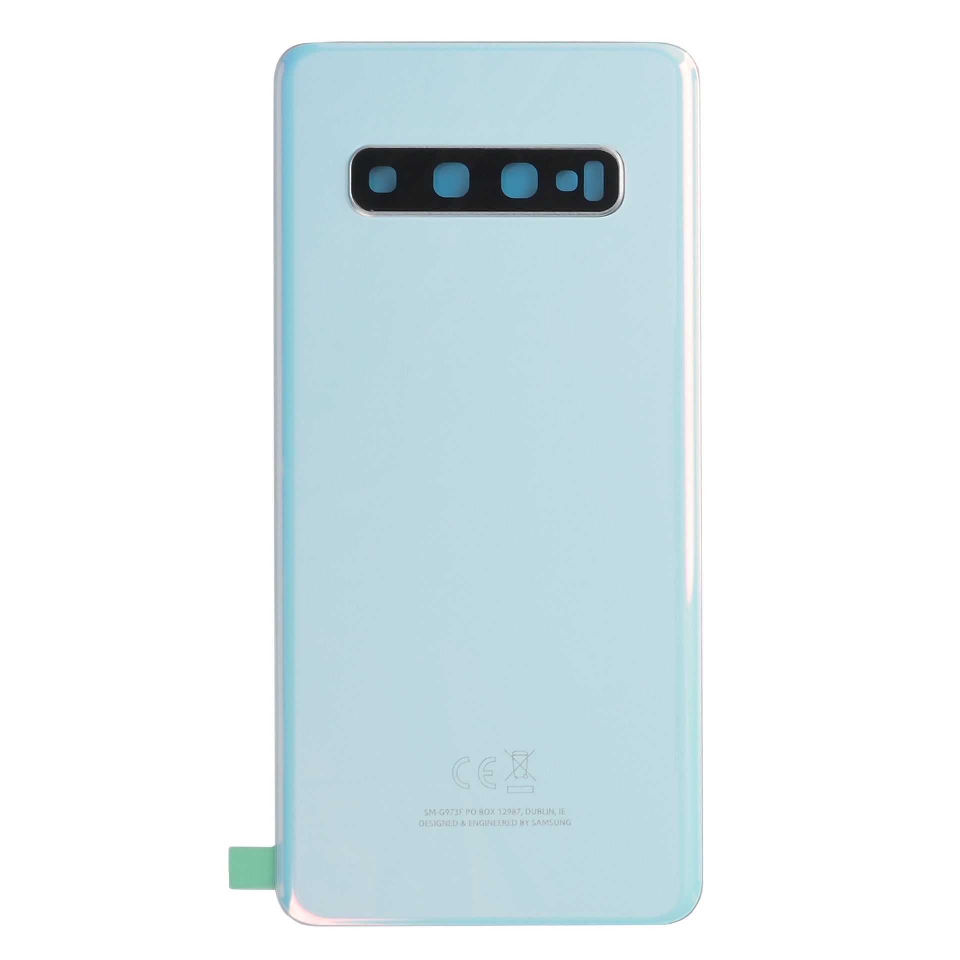 Samsung Galaxy S10 G973F Back Cover With Lens Prism White OEM