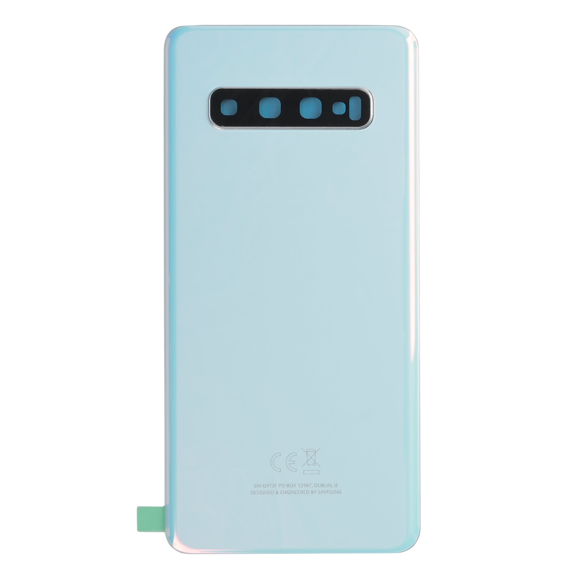 Samsung Galaxy S10 G973F Back Cover With Lens Prism White OEM