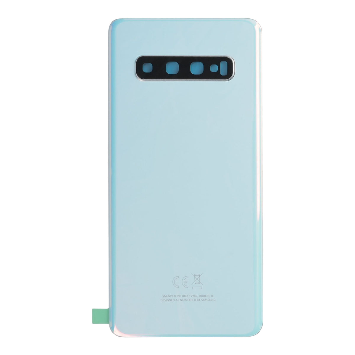 Samsung Galaxy S10 G973F Back Cover With Lens Prism White OEM