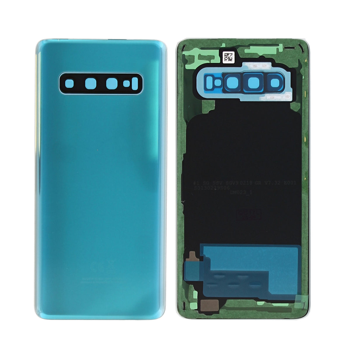 Samsung Galaxy S10 G973F Back Cover With Lens Prism Green OEM
